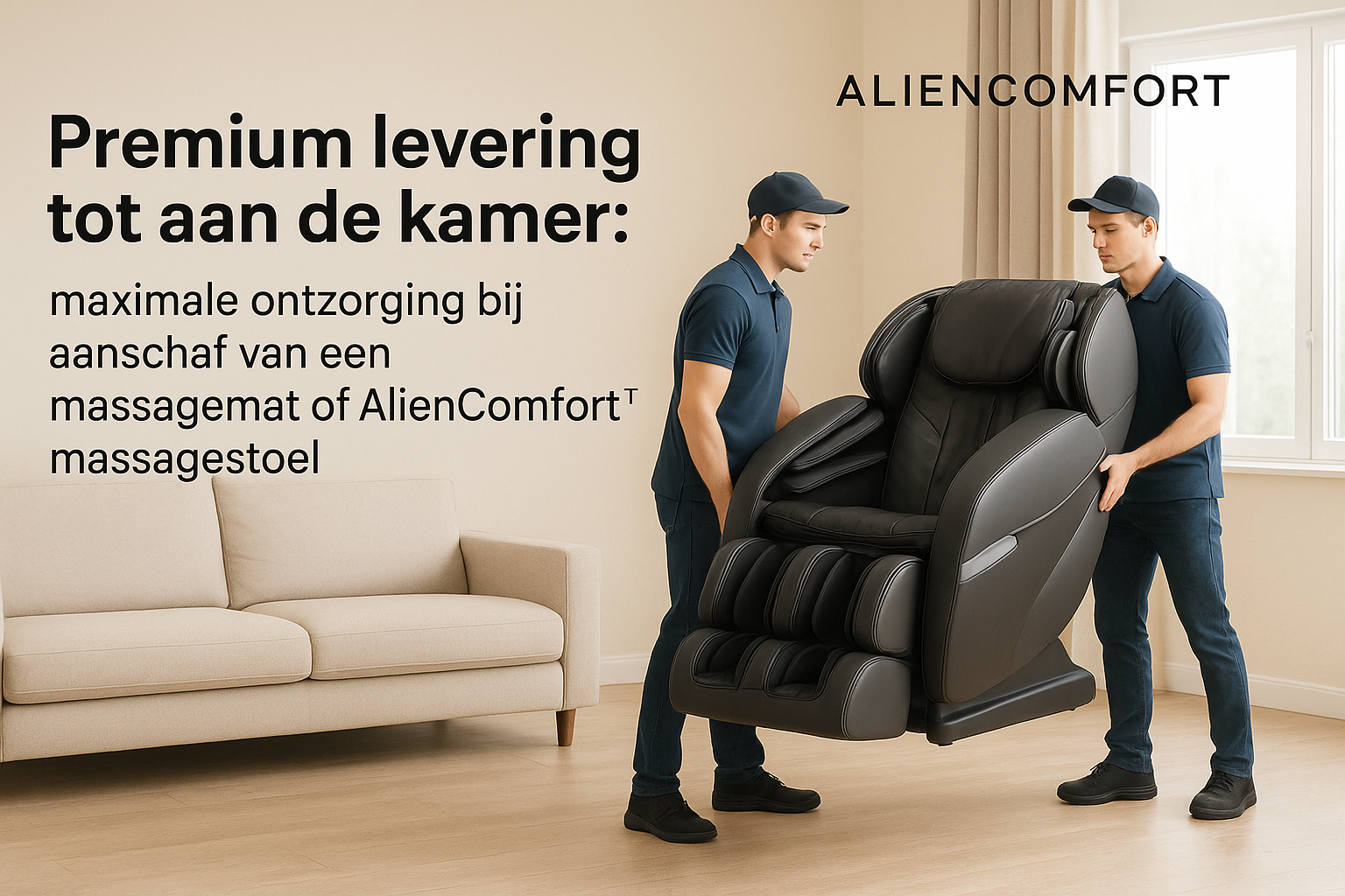 Premium levering tot in kamer