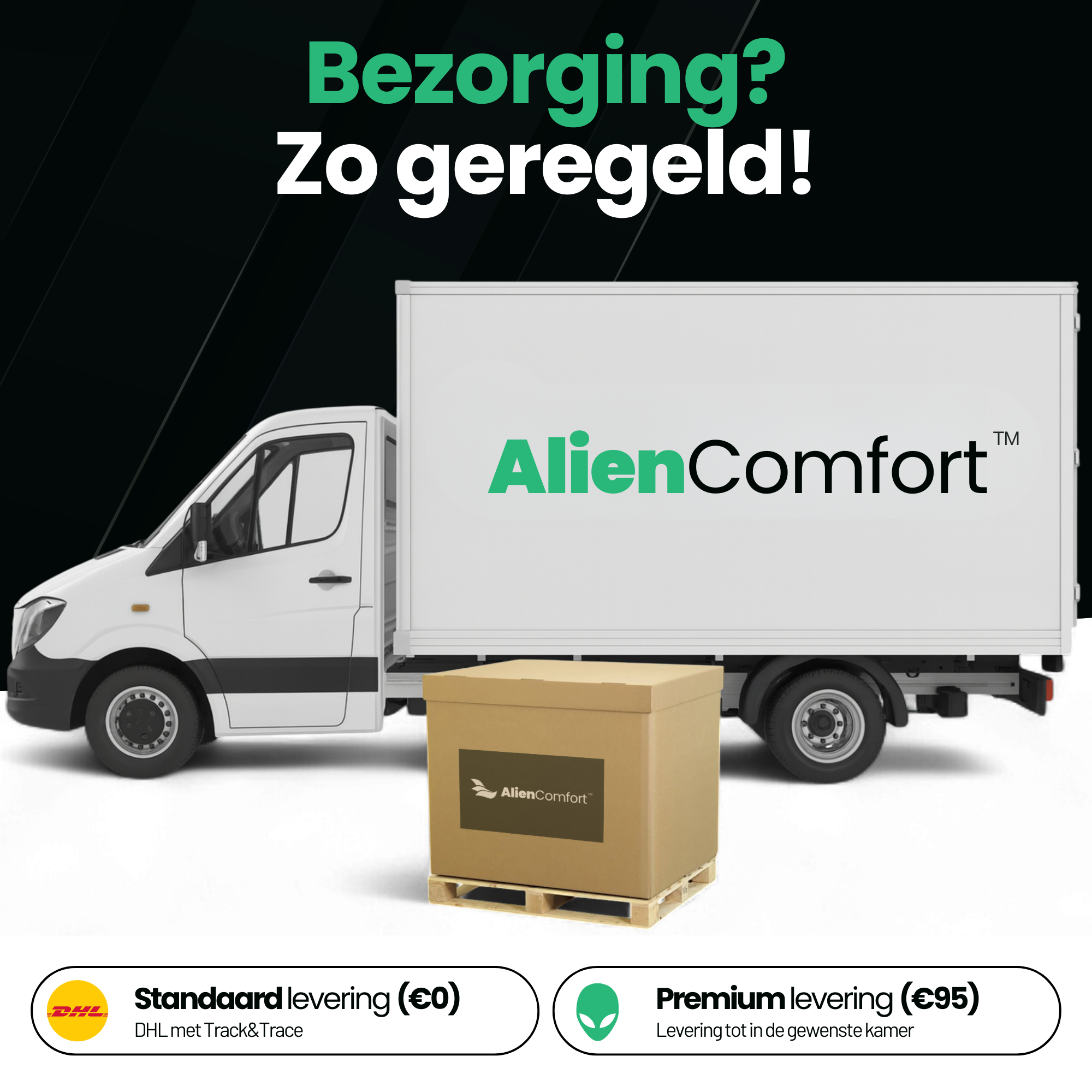 AlienComfort™ Therapeutische Massagestoel TITAN