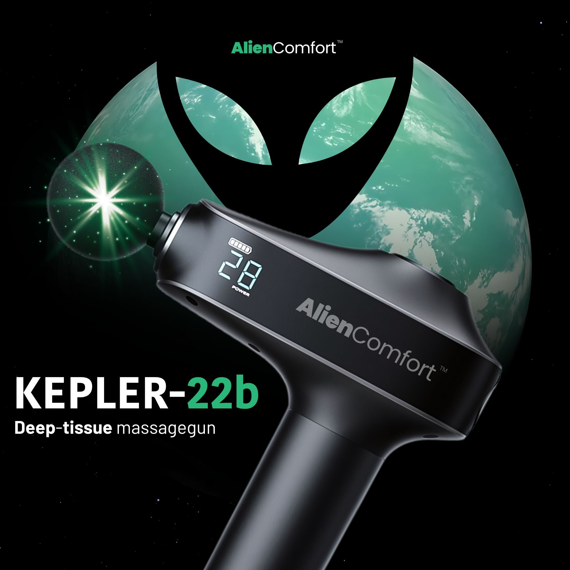 AlienComfort™ Massagegun KEPLER-22b