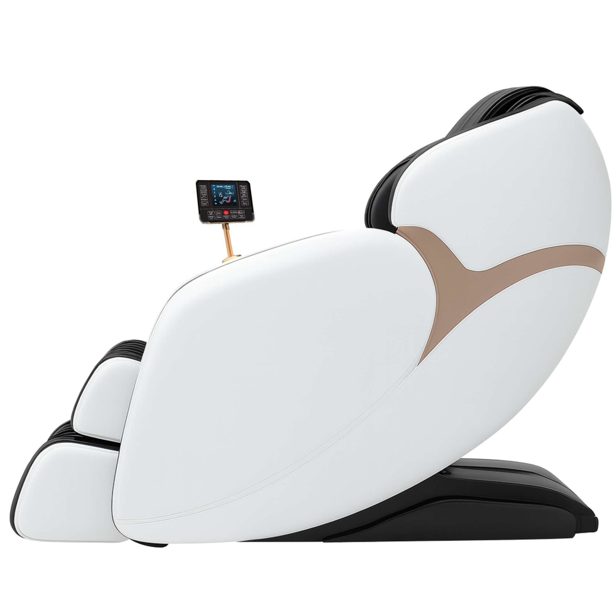 AlienComfort™ Massagestoel PLUTO - Wit