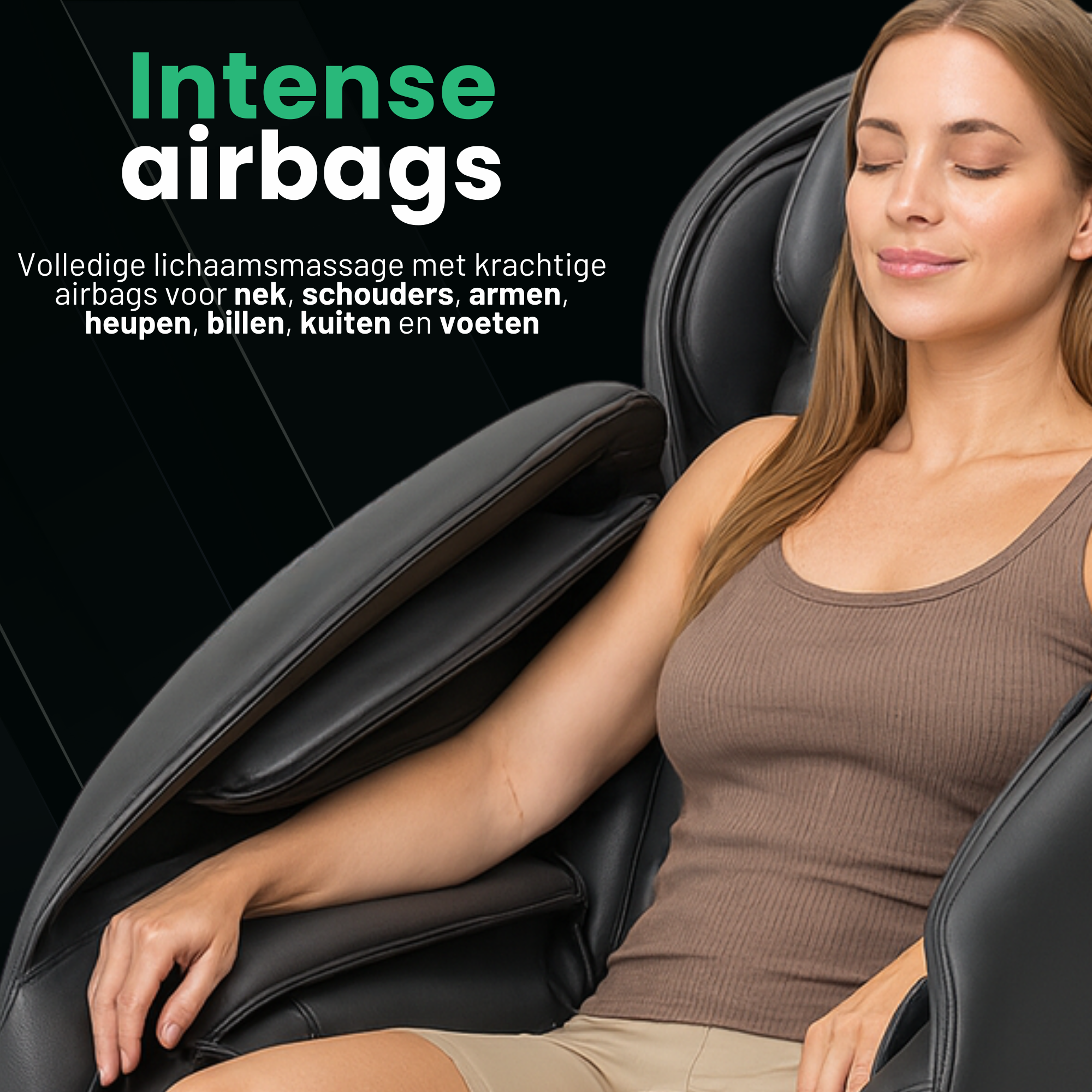 AlienComfort™ Massage Chair LUNA - Blue