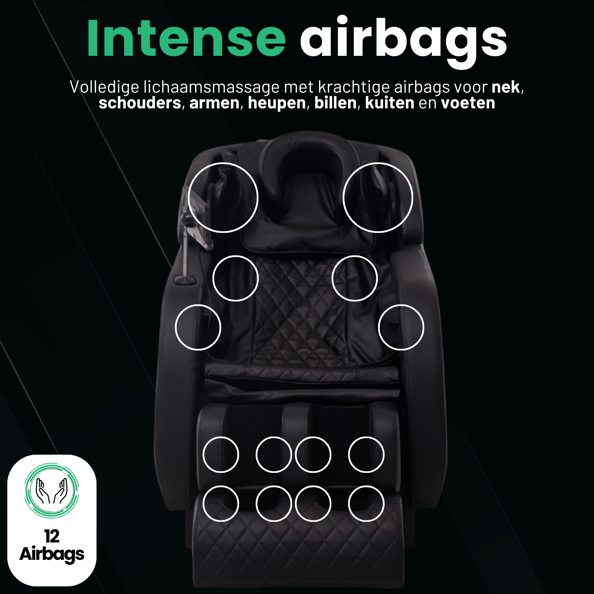 AlienComfort™ Massagestoel ORION