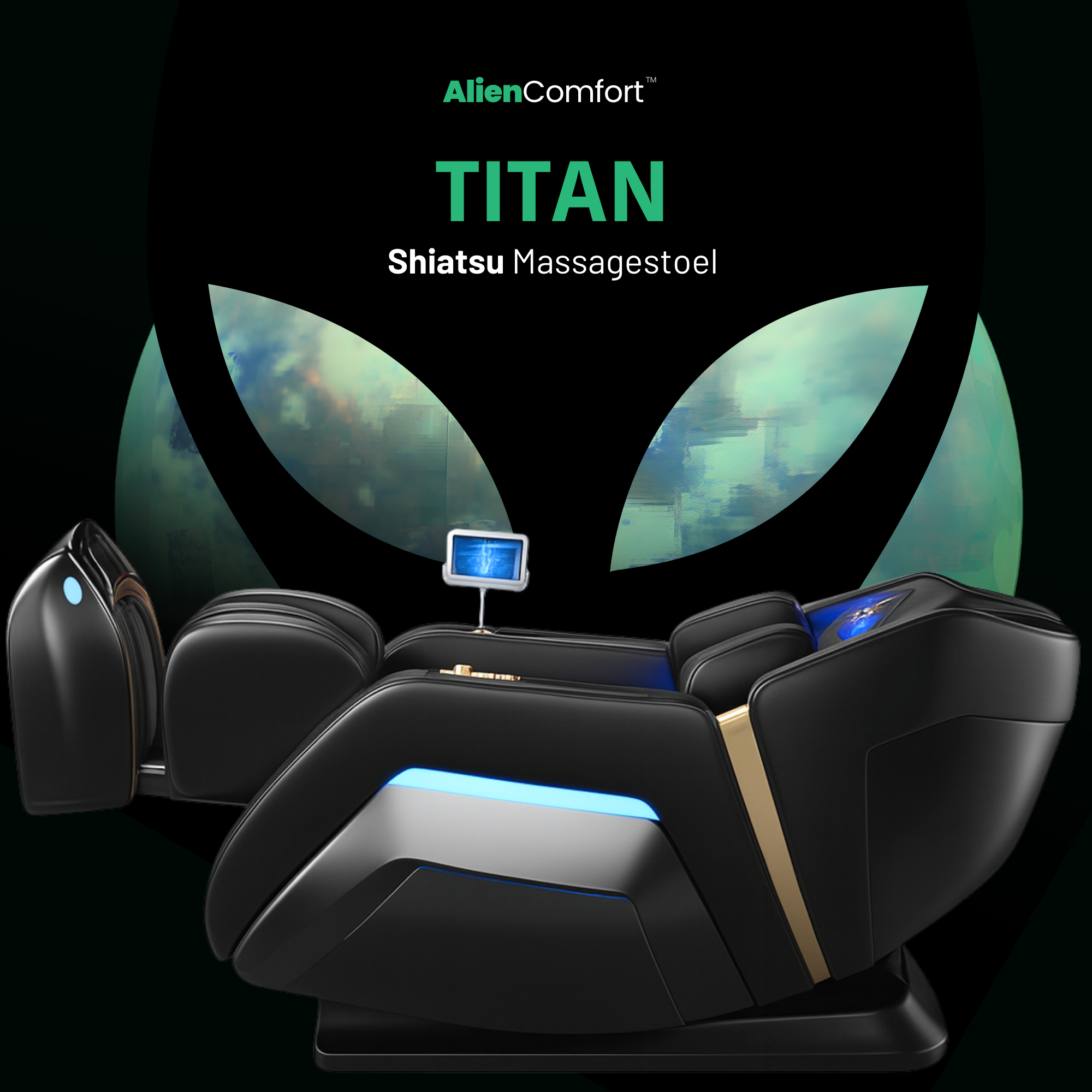 AlienComfort™ Therapeutische Massagestoel TITAN