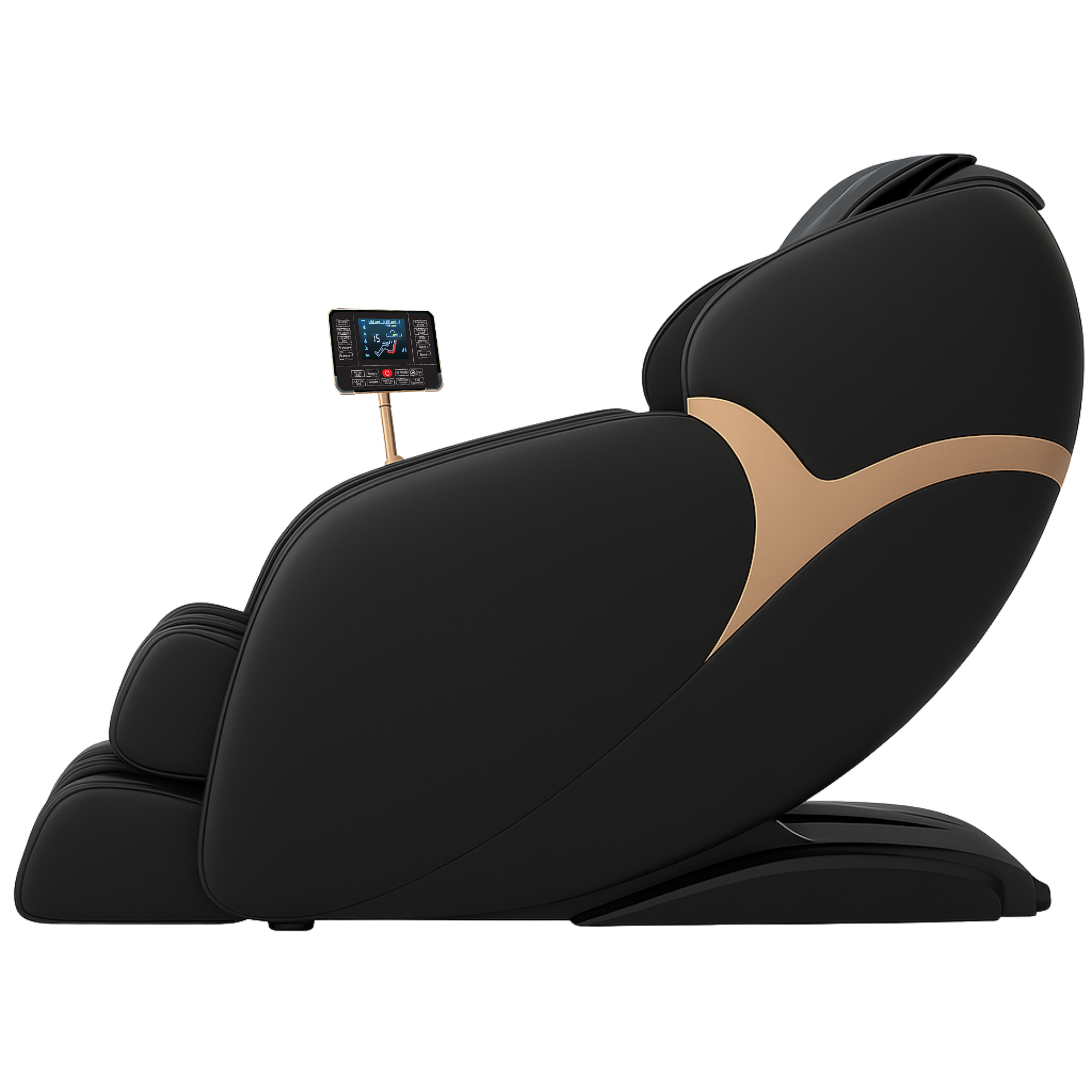 AlienComfort™ Massagestoel PLUTO - Zwart