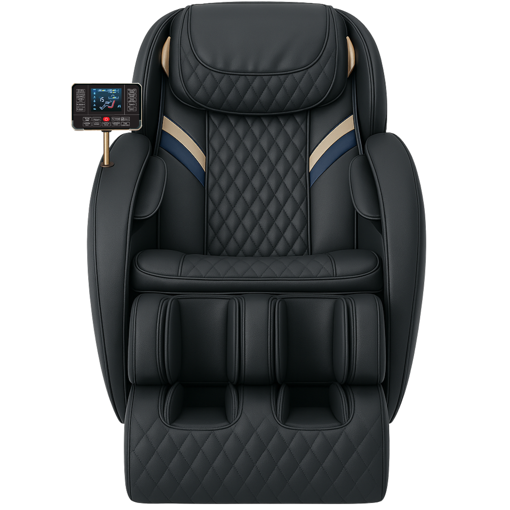 AlienComfort™ Massagestoel PLUTO - Zwart