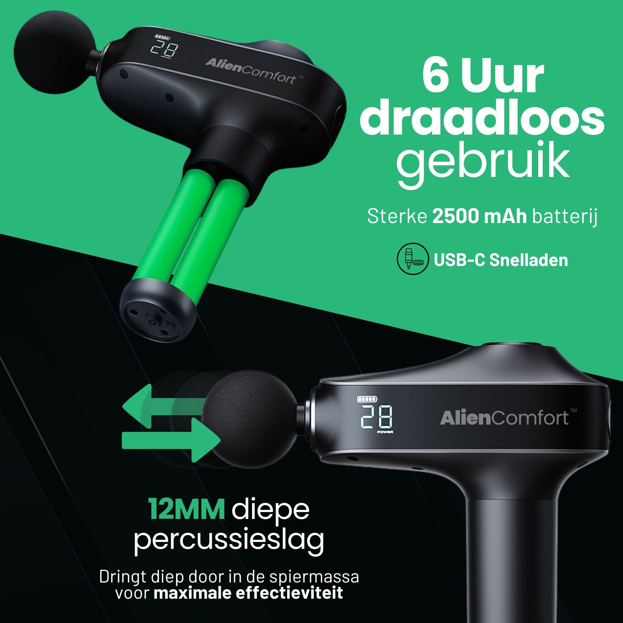 AlienComfort™ Massage Gun KEPLER-22b
