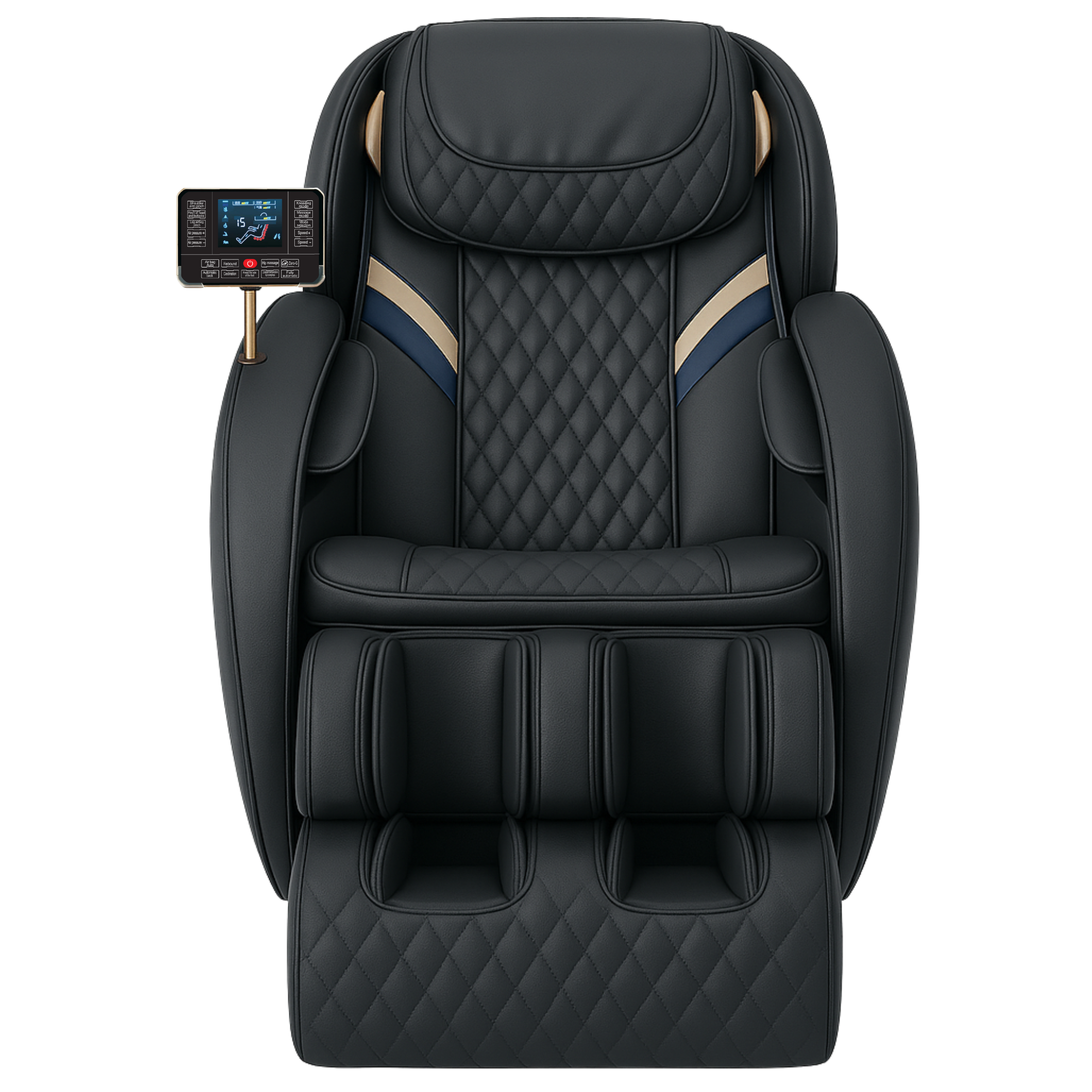 AlienComfort™ Massage Chair PLUTO - Black