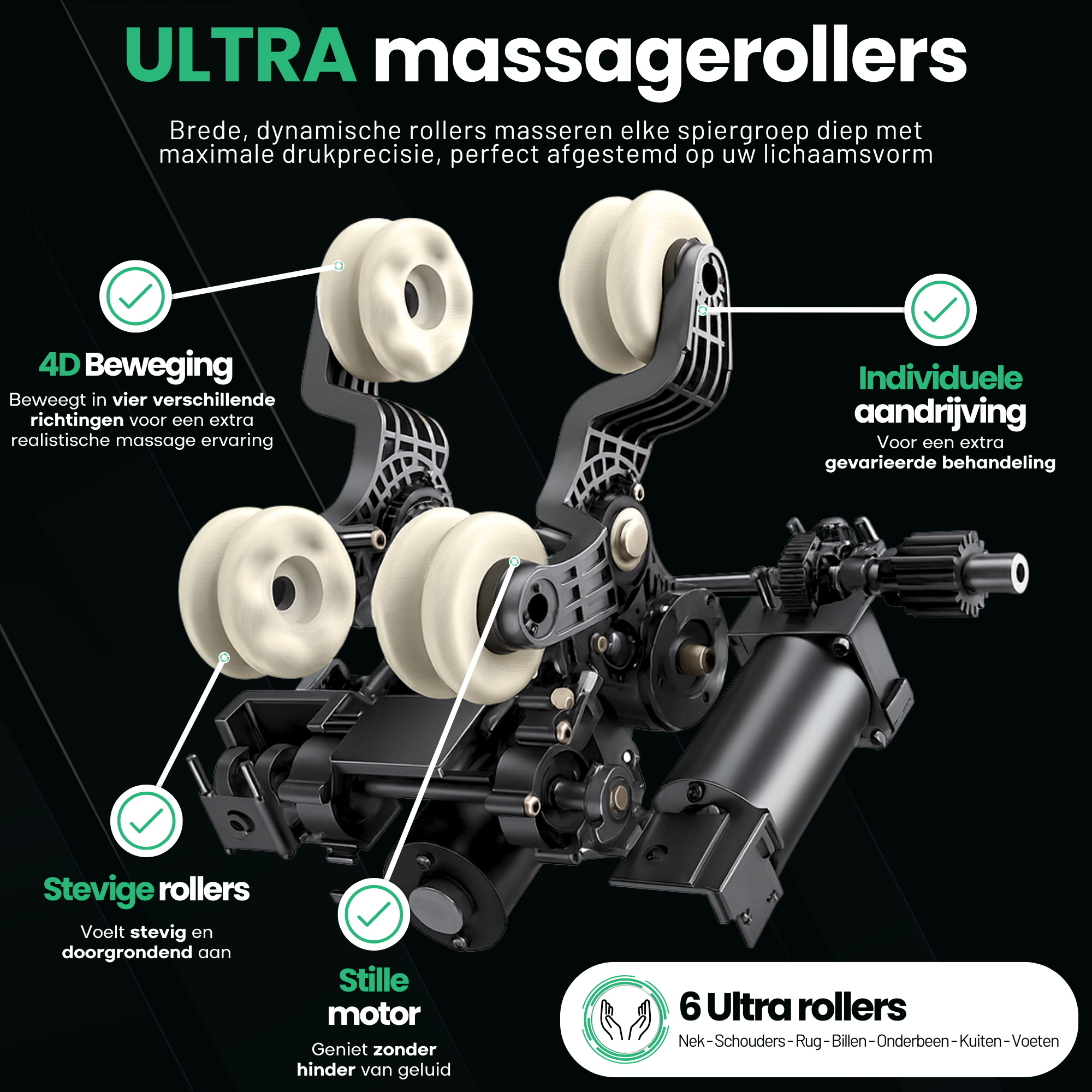 AlienComfort™ Therapeutische Massagestoel TITAN