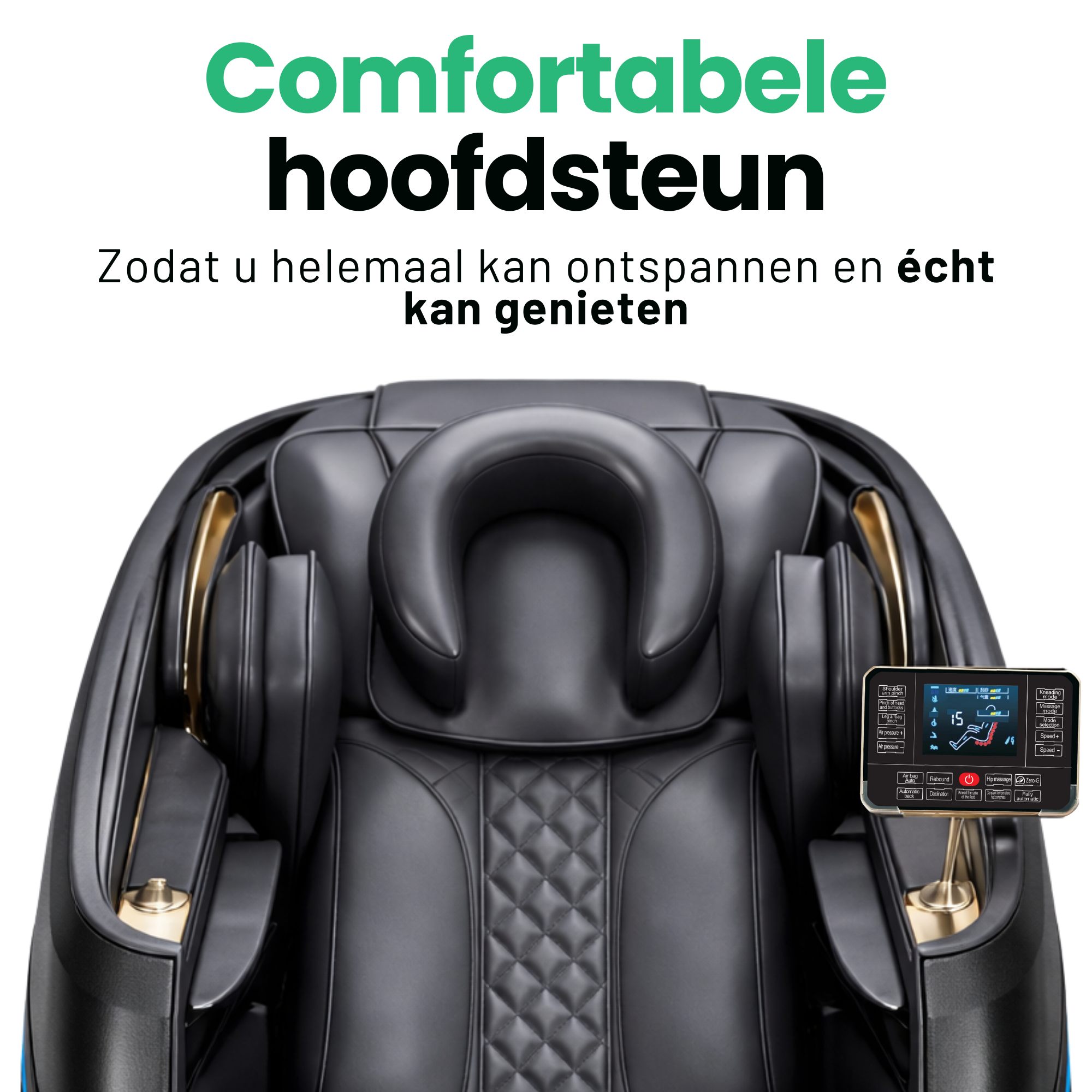AlienComfort™ Massagestoel NOVA - Wit