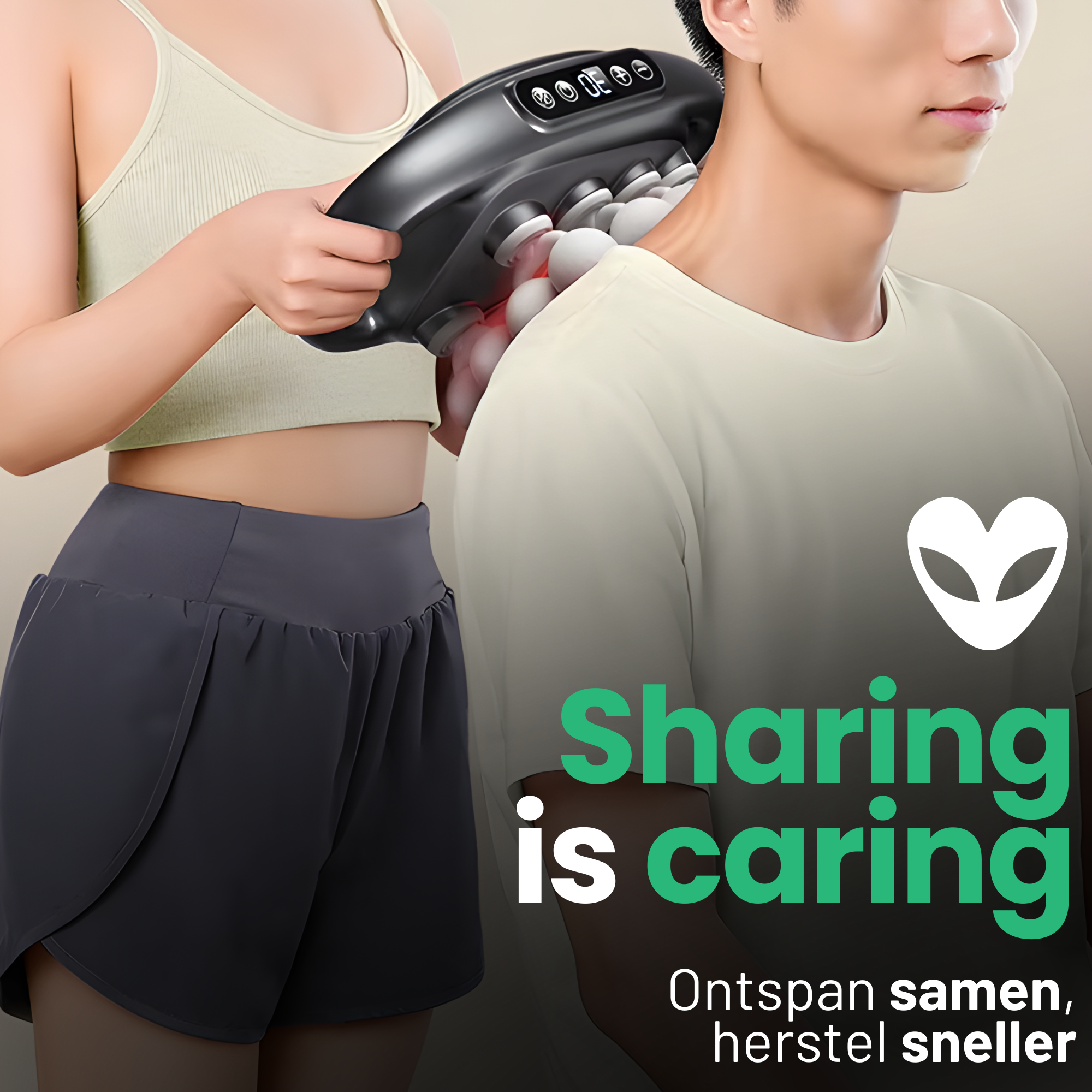 AlienComfort™ Red-Light Massagegun ORBITA PRO