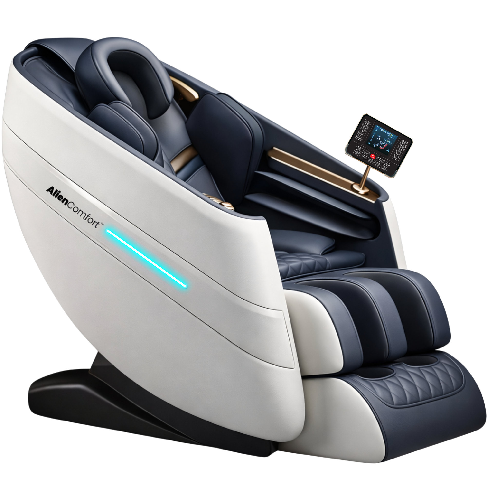 AlienComfort™ Massagestoel NOVA - Wit