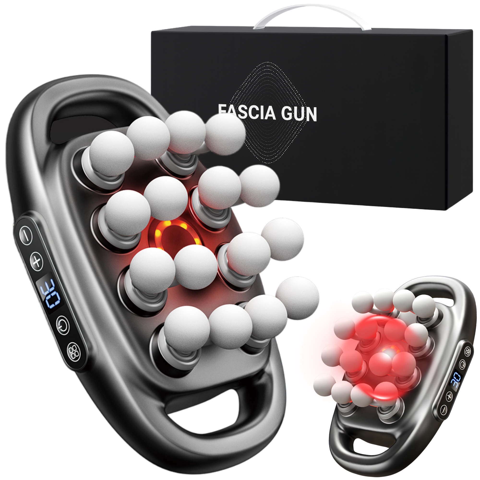 AlienComfort™ Red-Light Massagegun ORBITA PRO