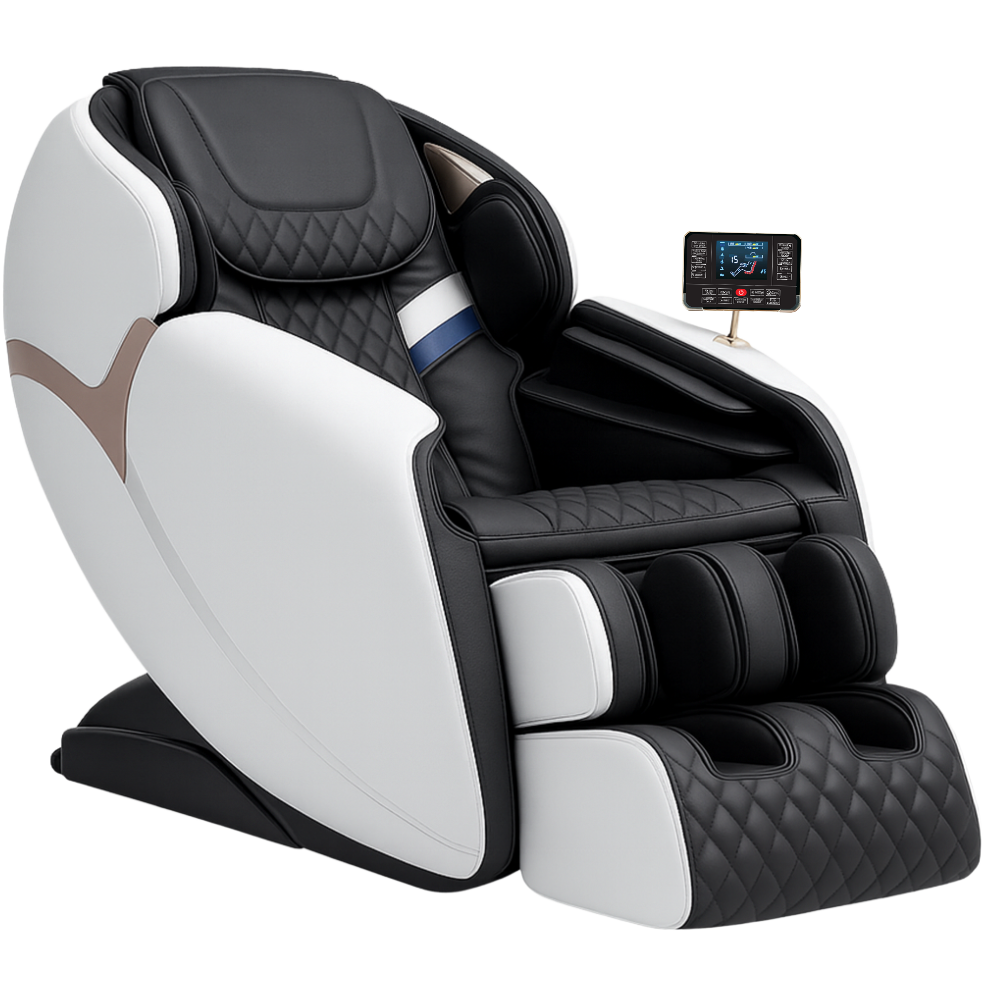 AlienComfort™ Massagestoel PLUTO - Wit