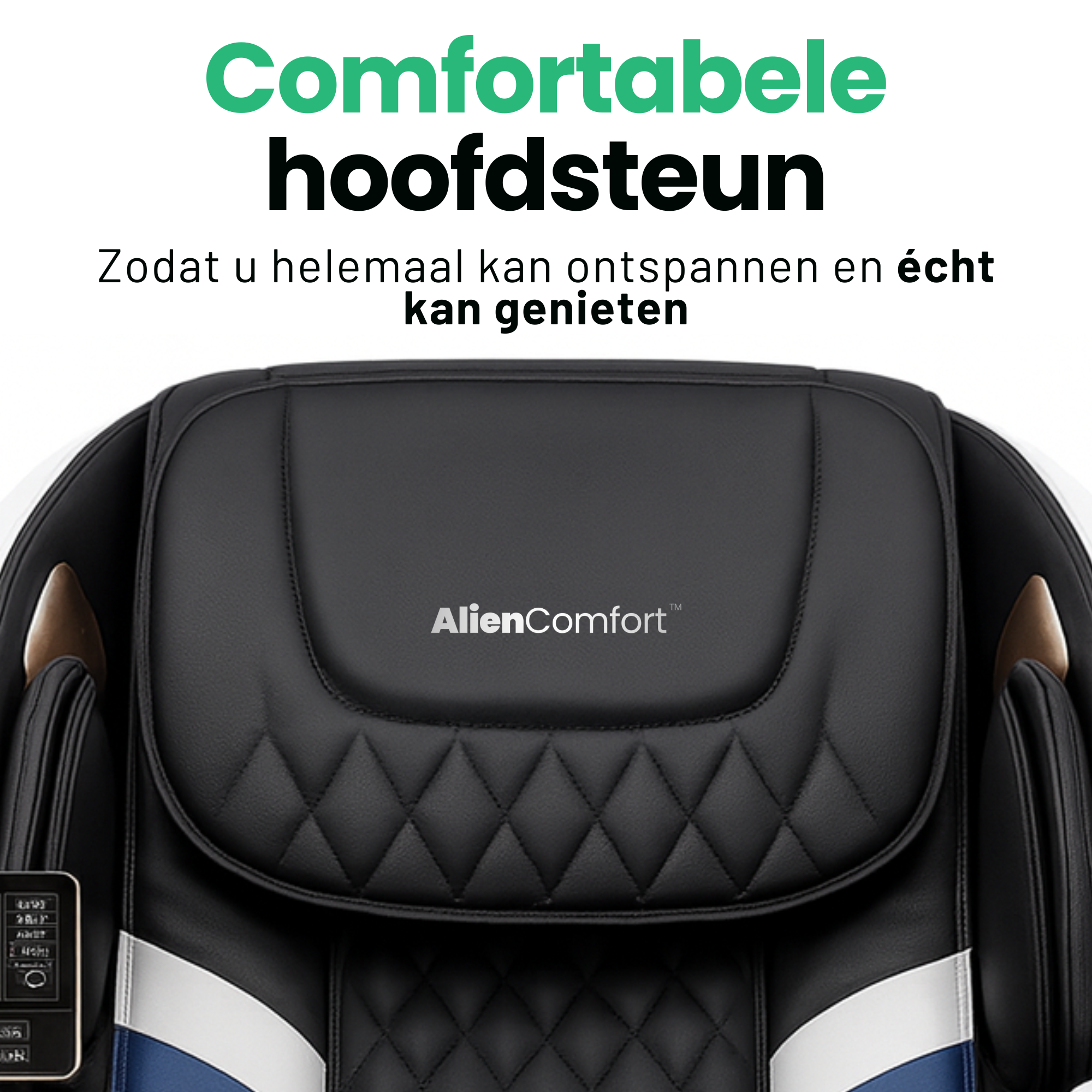 AlienComfort™ Massage Chair PLUTO - White