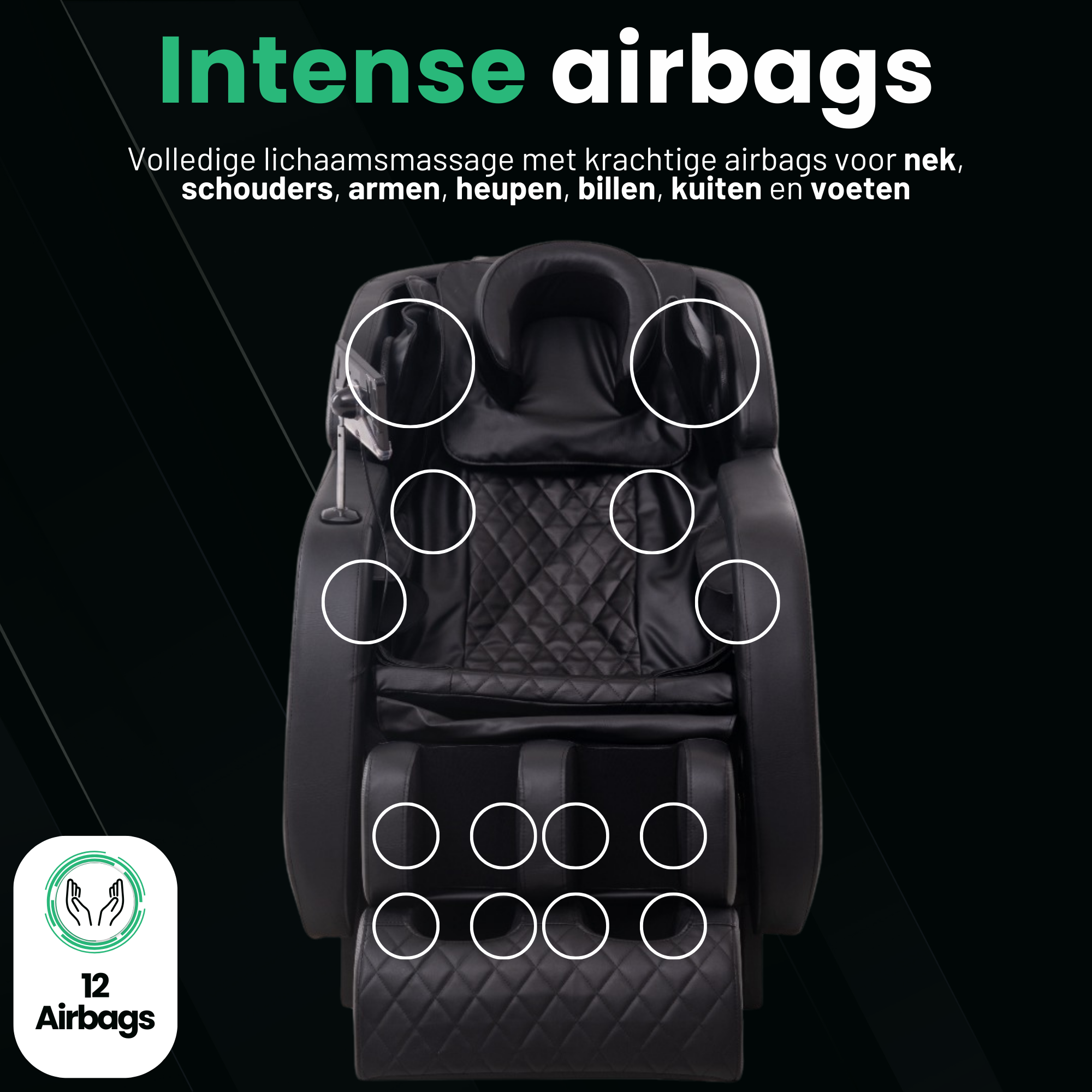 AlienComfort™ Massagestoel ORION
