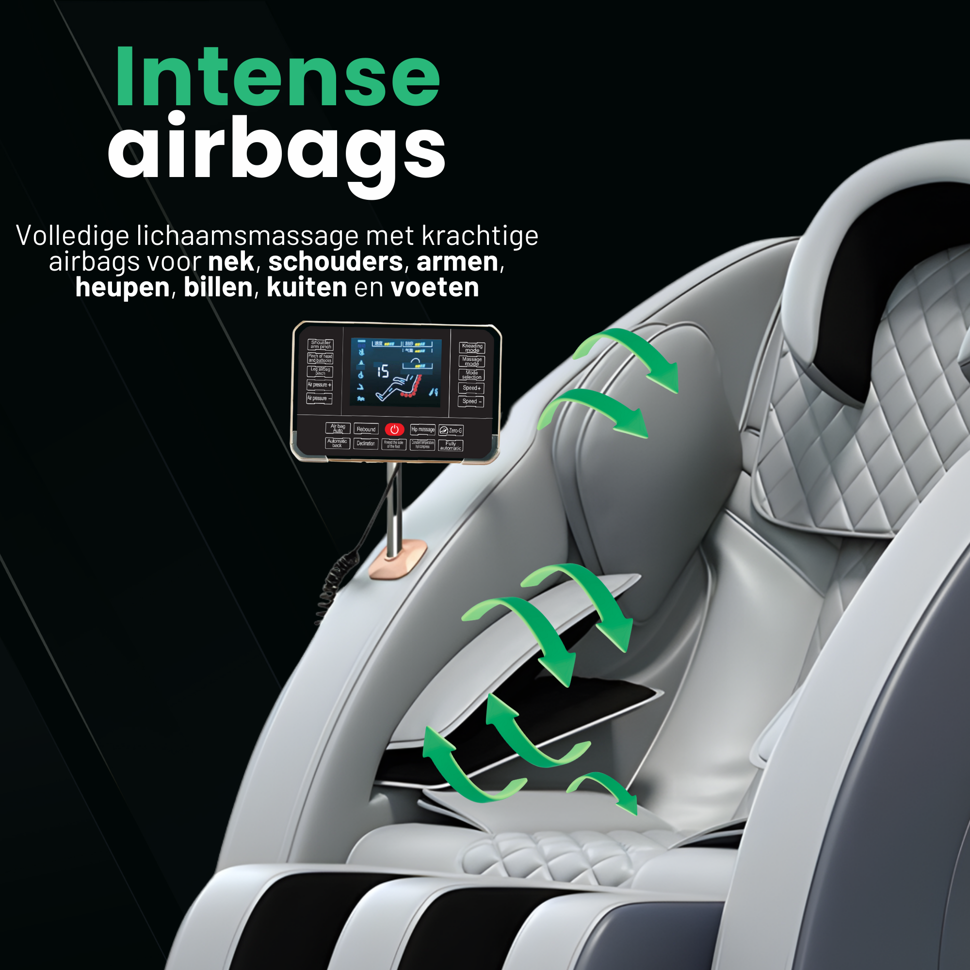 AlienComfort™ Massagestoel NEBULA