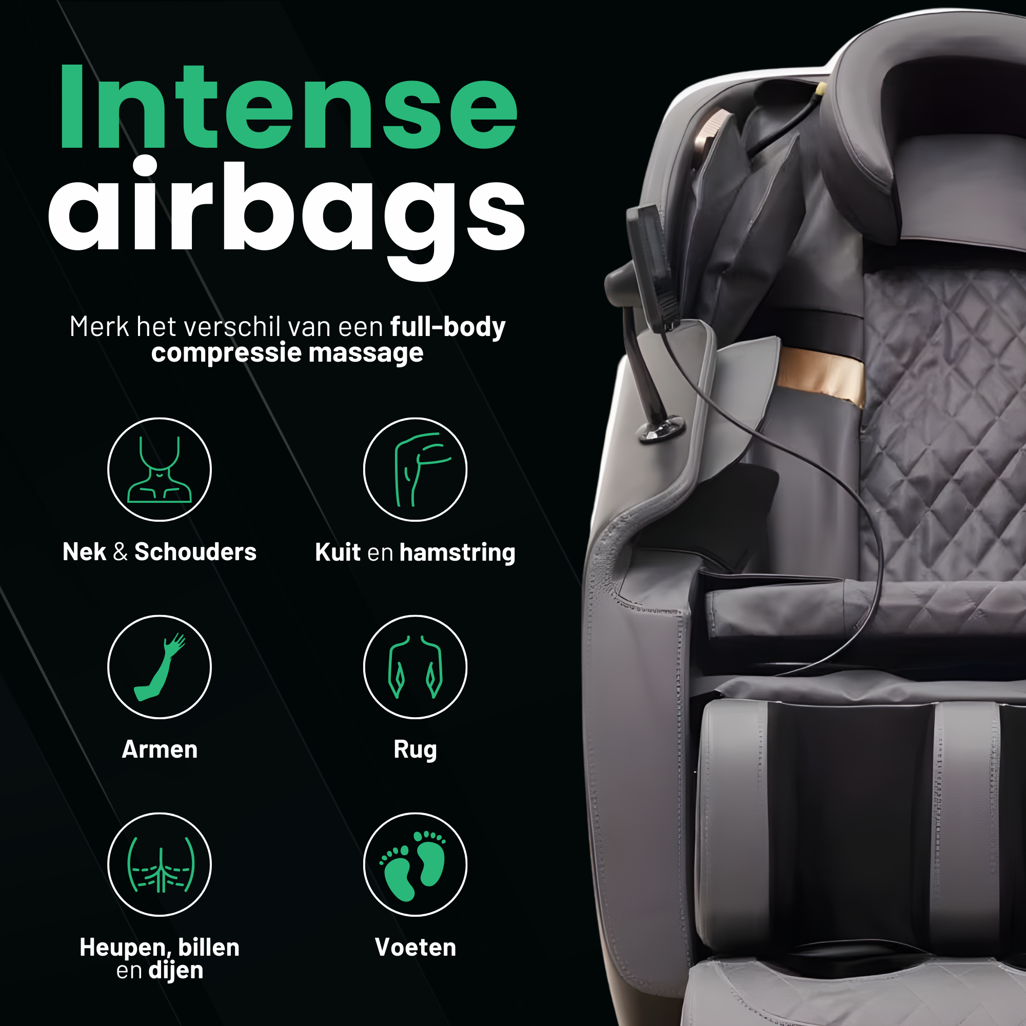 AlienComfort™ Massagestoel VENUS