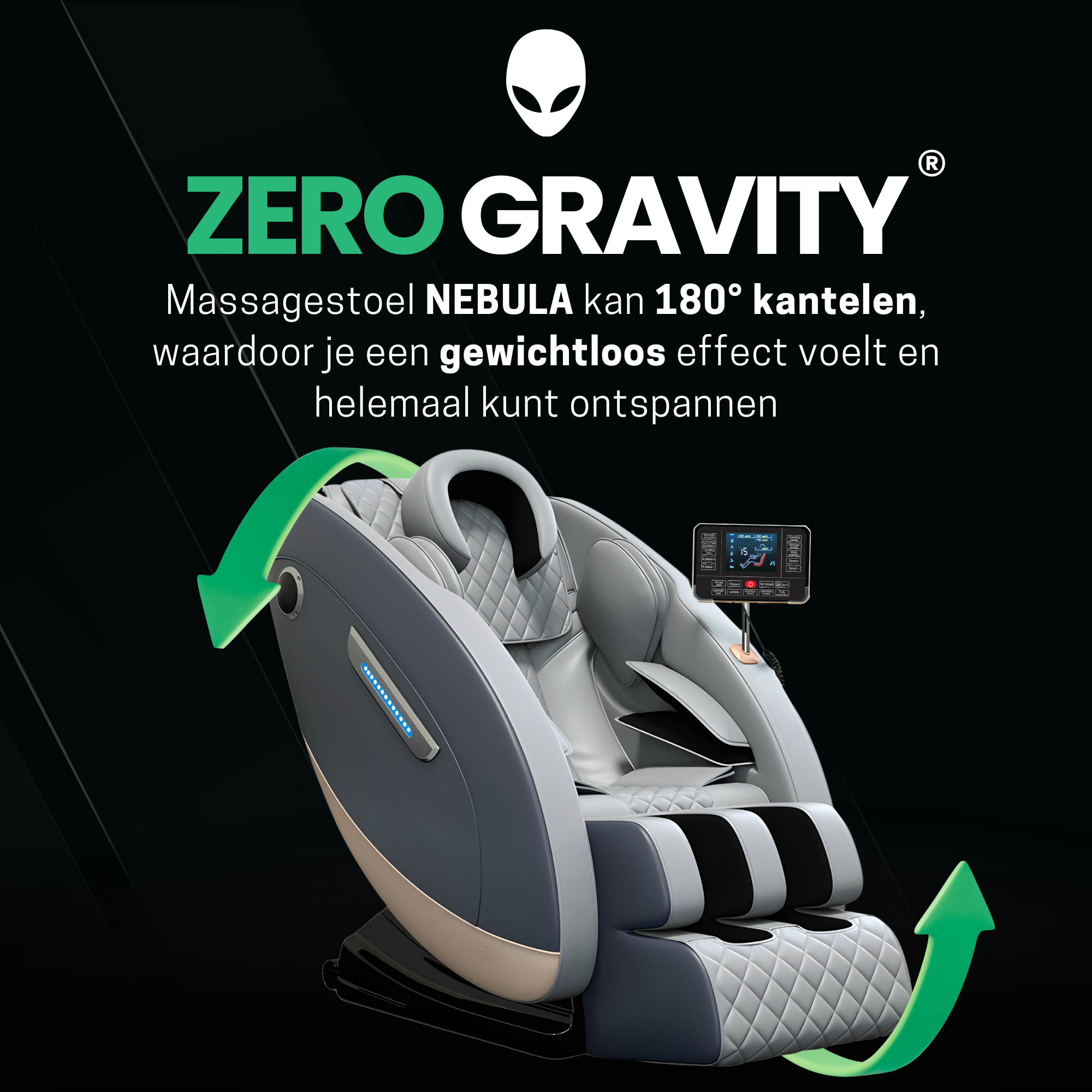 AlienComfort™ Massagestoel NEBULA
