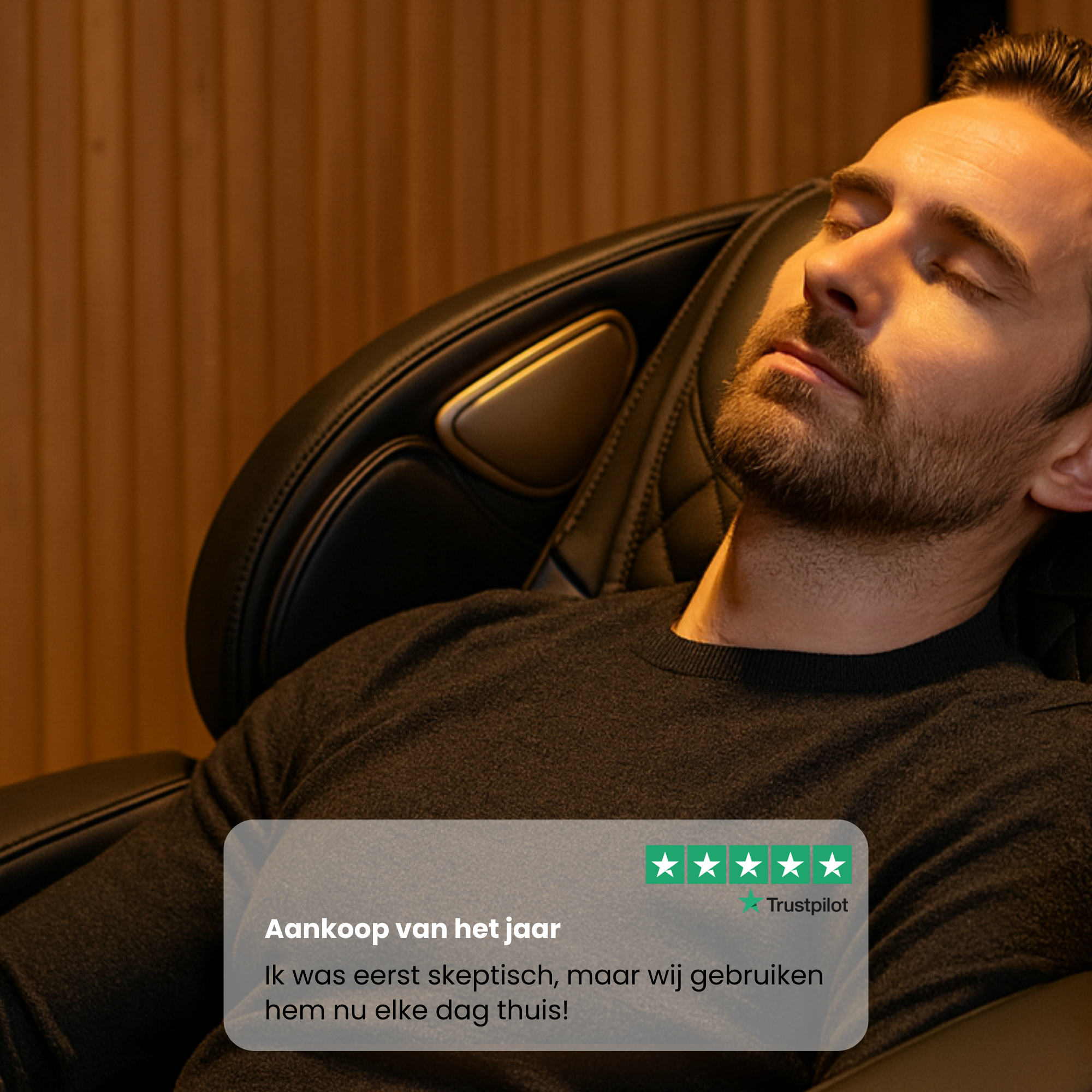 AlienComfort™ Massage Chair PLUTO - White