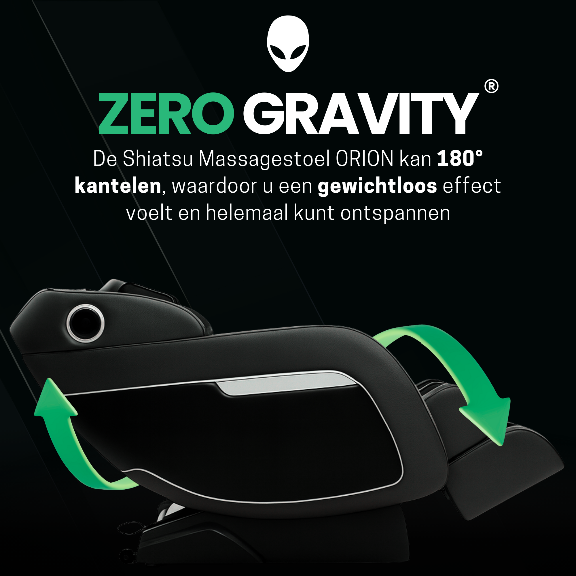AlienComfort™ Massagestoel ORION