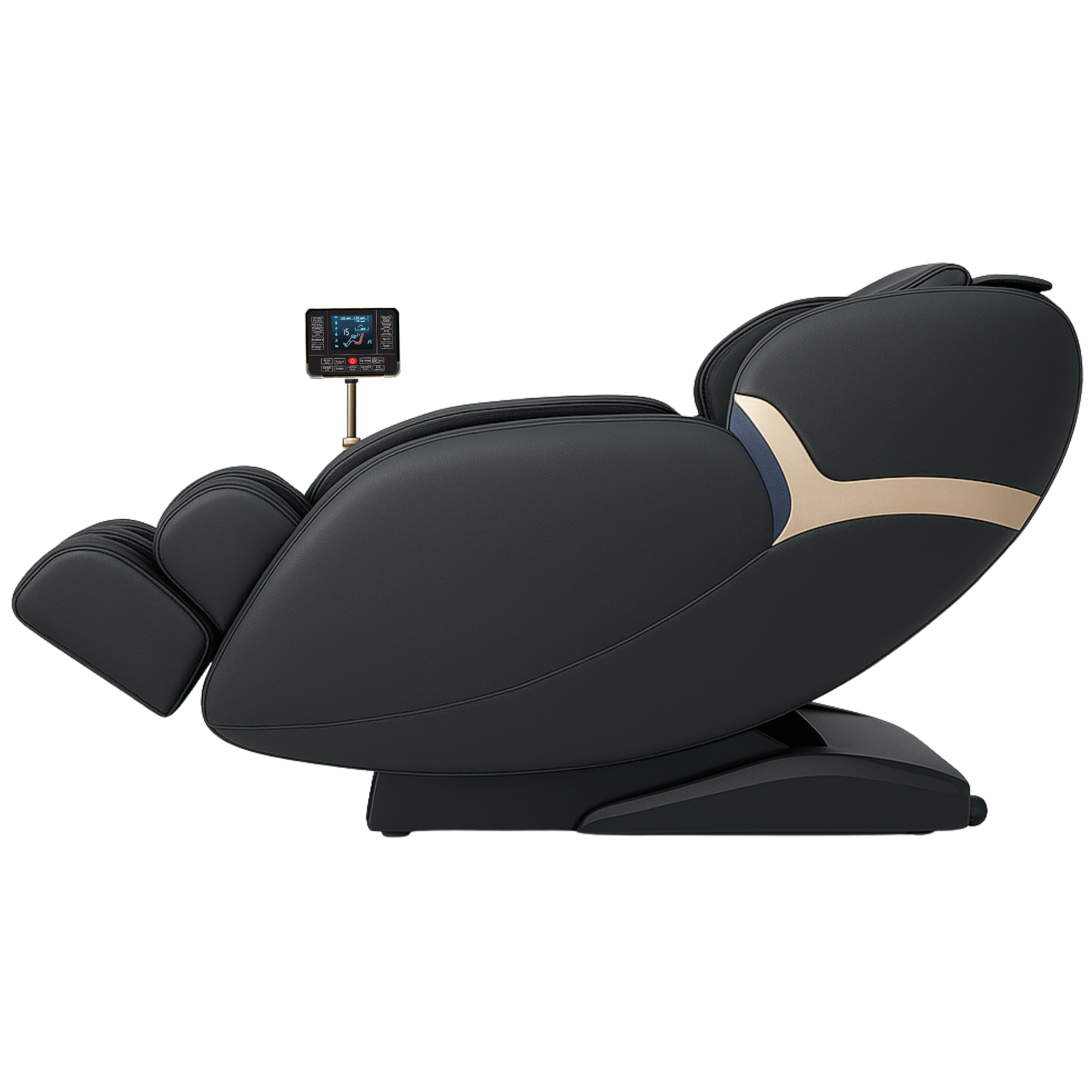 AlienComfort™ Massagestoel PLUTO - Zwart