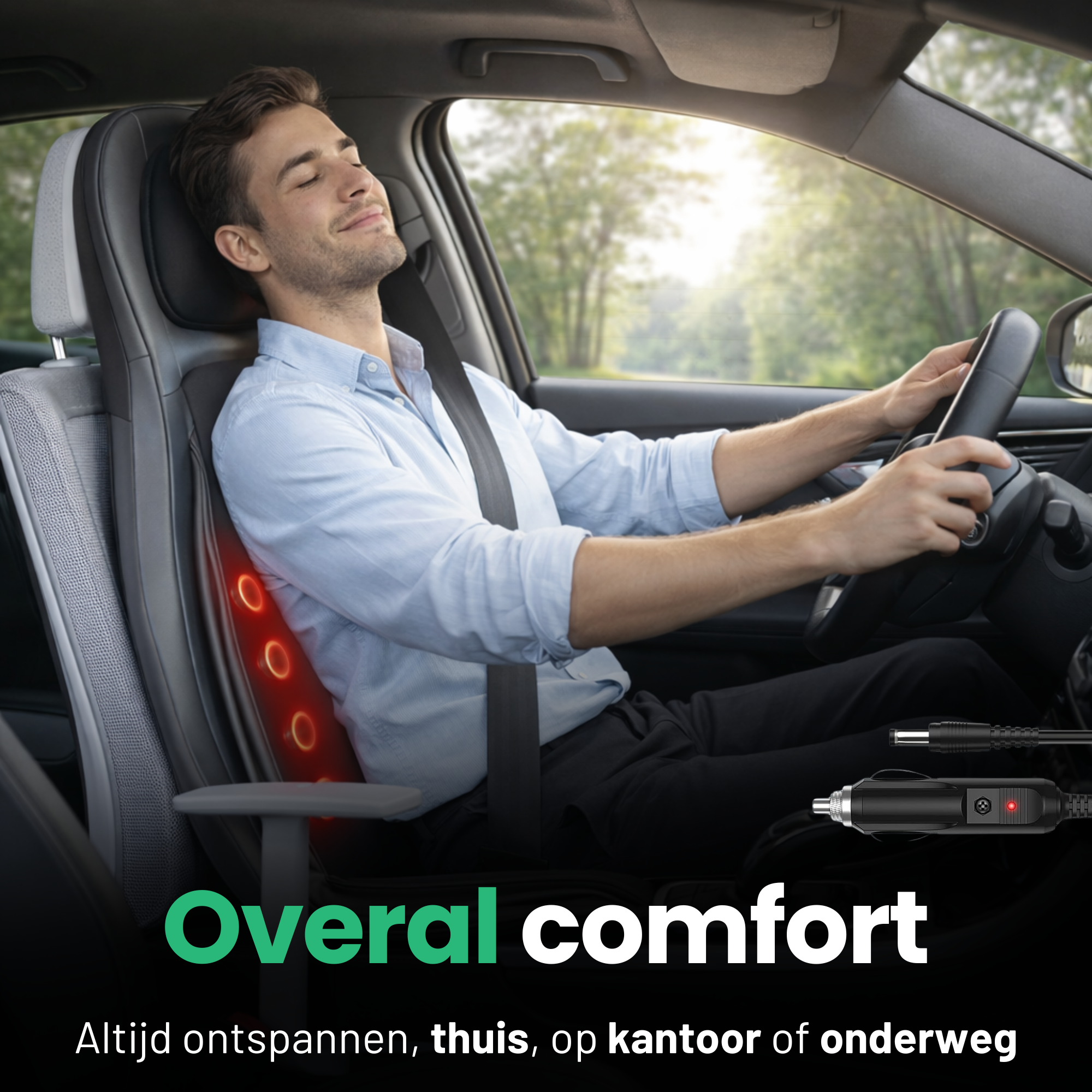 AlienComfort™ Shiatsu Massagemat OBERON