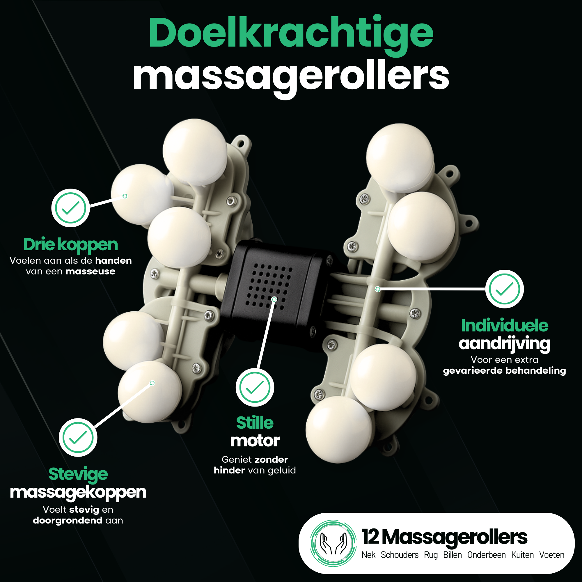 AlienComfort™ Massagestoel ORION