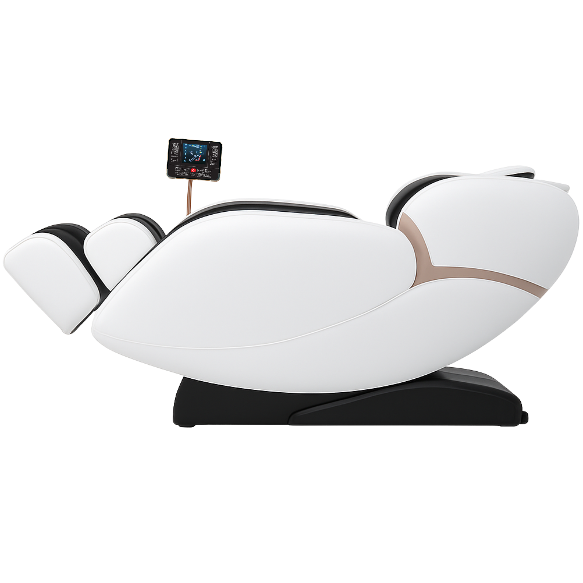 AlienComfort™ Massagestoel PLUTO - Wit