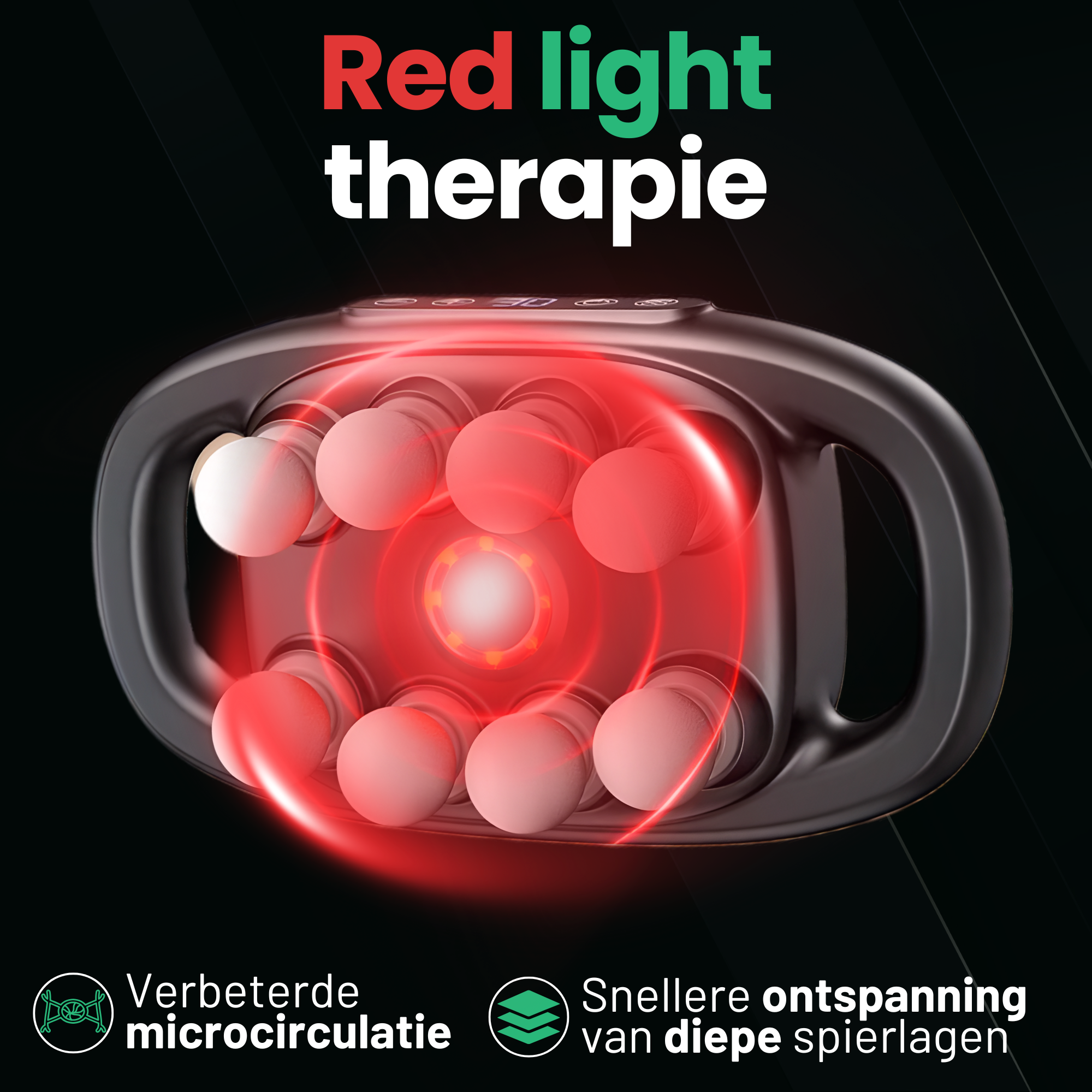 AlienComfort™ Red-Light Massagegun ORBITA