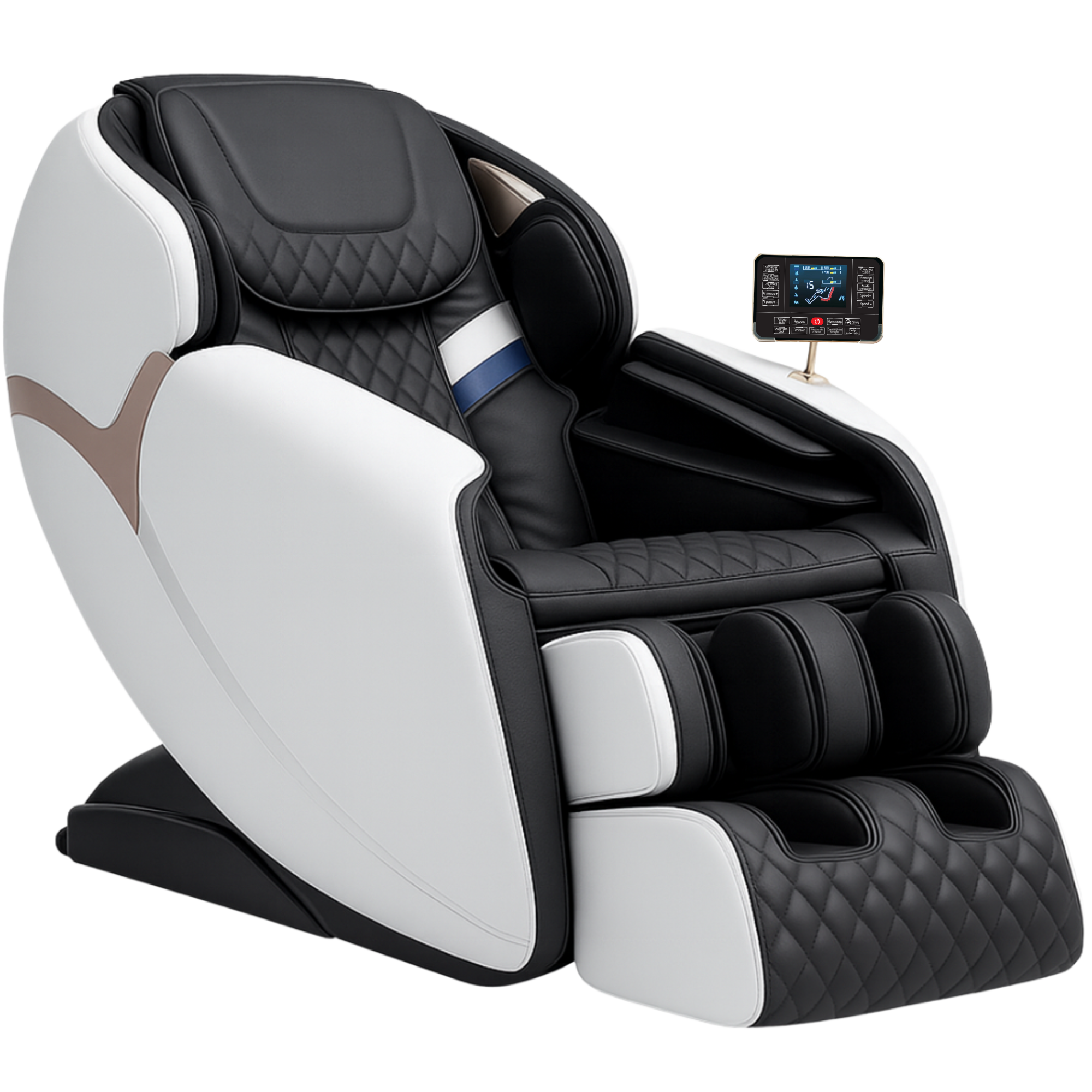 AlienComfort™ Massagestoel PLUTO - Wit