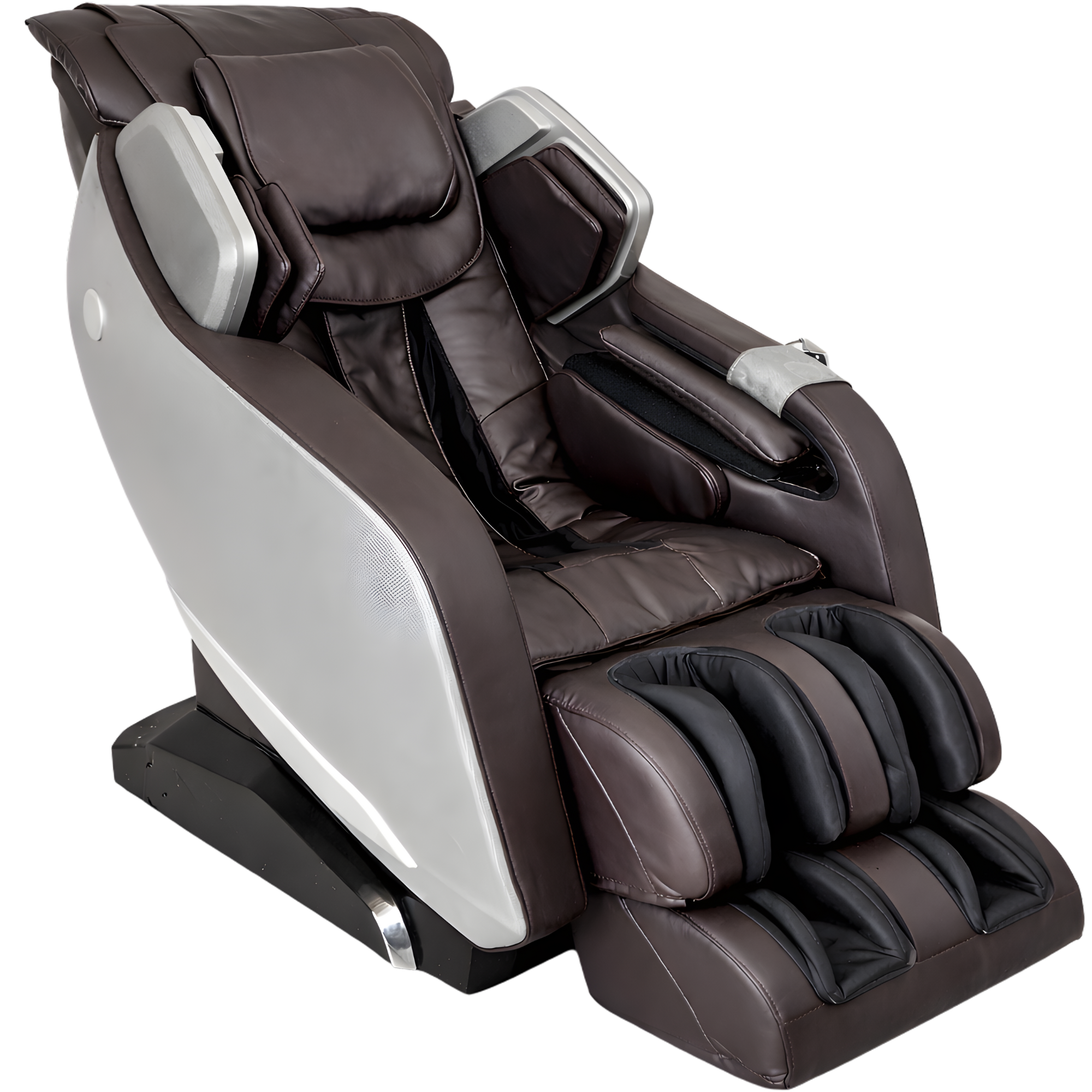 AlienComfort™ Therapeutische Massagestoel ROTAI - Zilver/Bruin