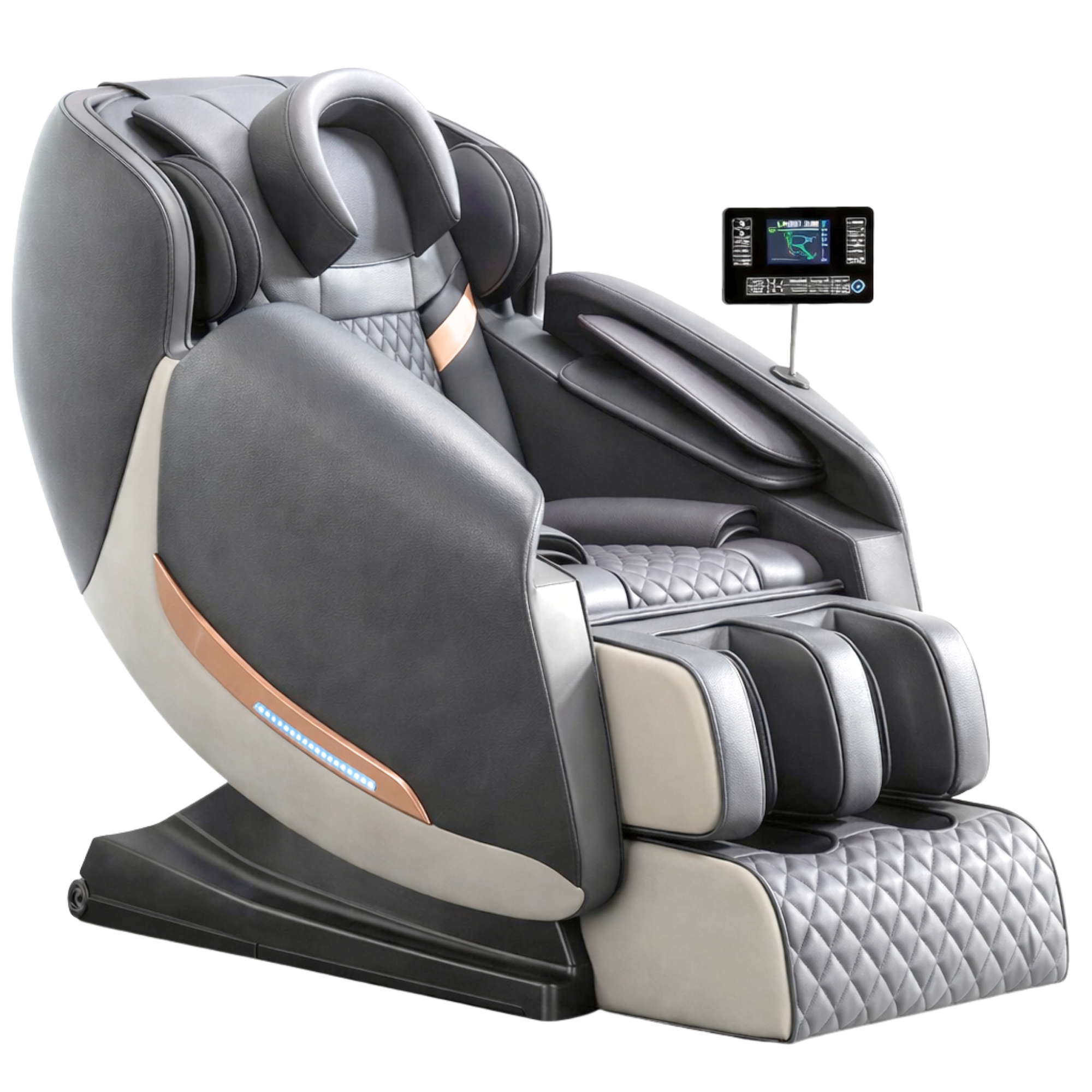 AlienComfort™ Massagestoel LUNA - Grijs